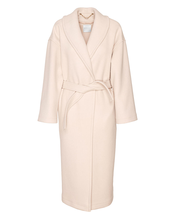 Cashmere wrap long coat - Tenue