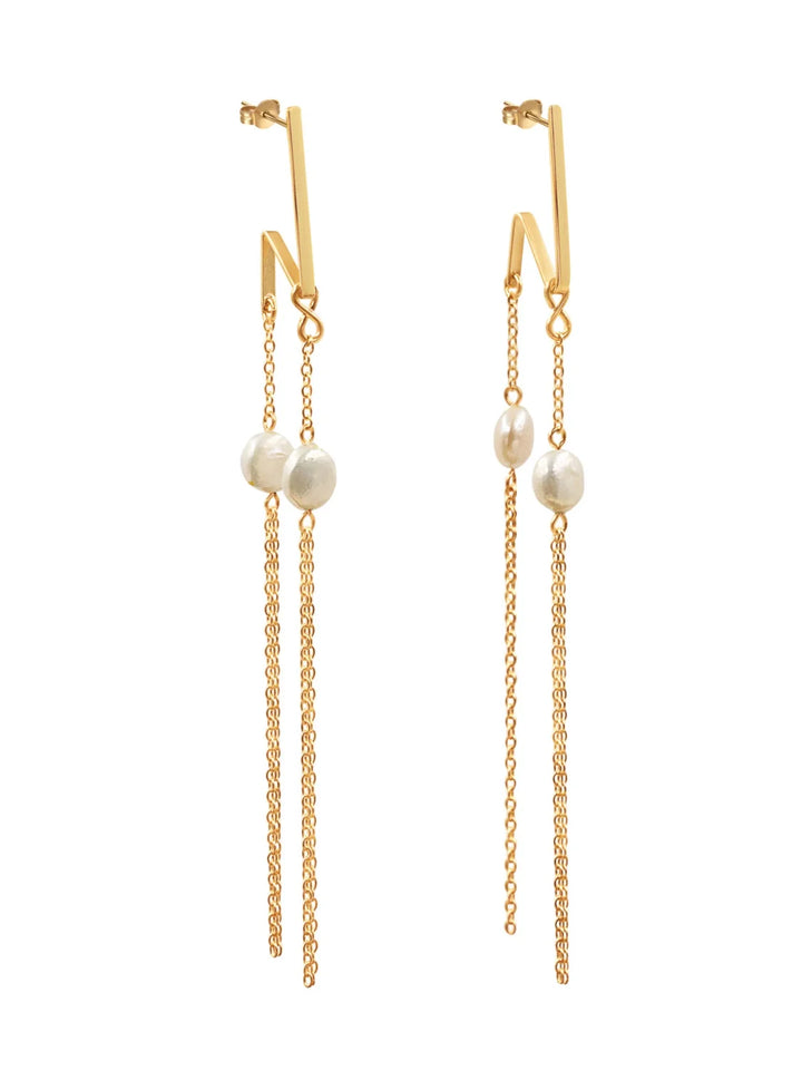 Doubelicious Large Pearl Earring - Tenue