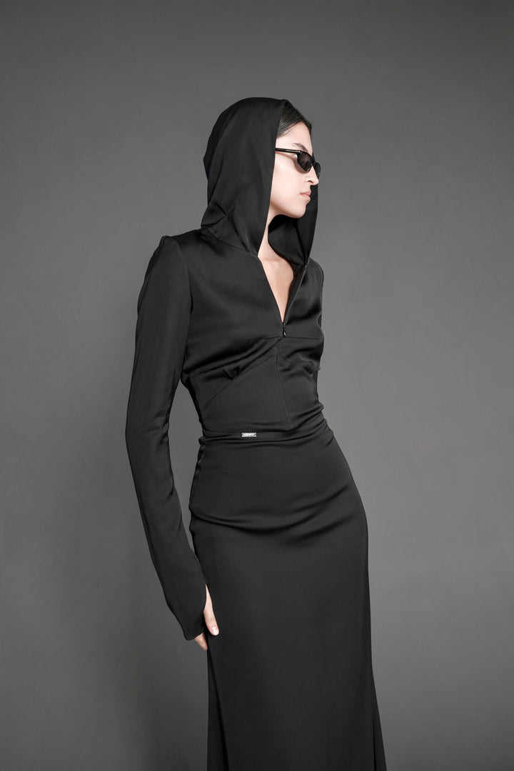 Rochie cu glugă - Tenue