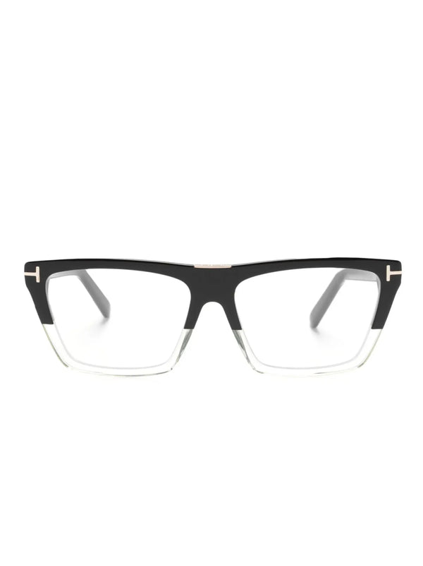 TOM FORD Eyewear FT5912B two-tone rectangle-frame glasses - Tenue