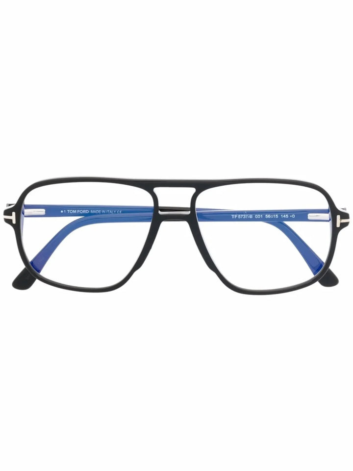 TOM FORD Eyewear FT5737B001 001 BLACK + Acetate - Tenue