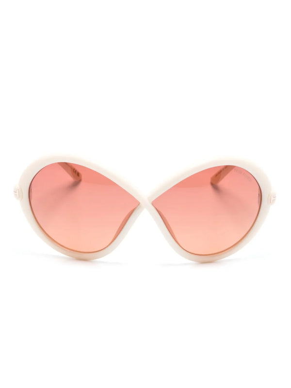 TOM FORD Eyewear Bettina butterfly-frame sunglasses - Tenue