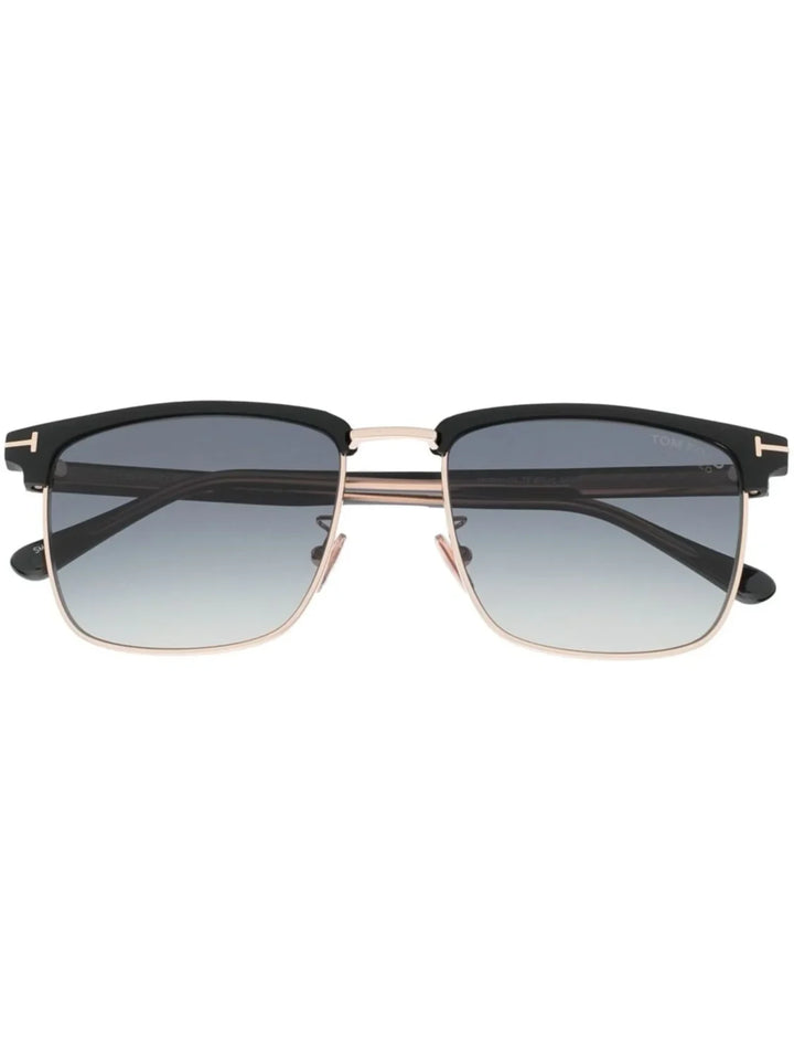 TOM FORD Eyewear logo-plaque arm sunglasses - Tenue