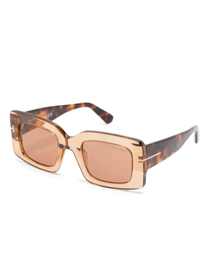 TOM FORD Eyewear oversize-frame sunglasses - Tenue