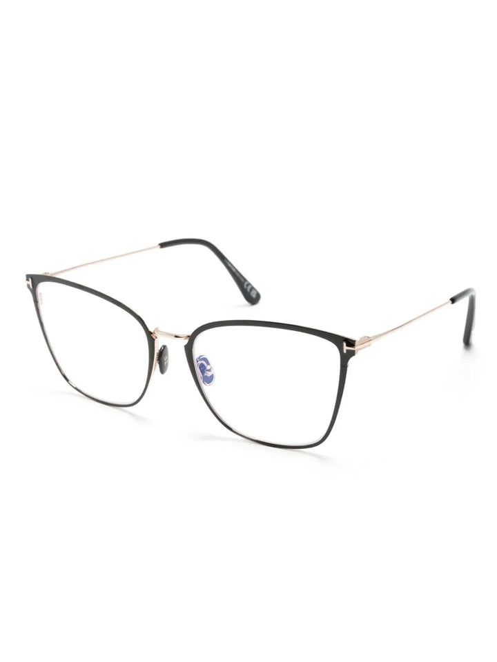 TOM FORD Eyewear metal cat eye-frame glasses - Tenue