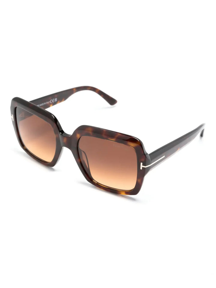 TOM FORD Eyewear Woodbury square-frame sunglasses - Tenue