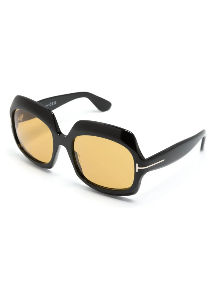 TOM FORD Eyewear Ren oversize-frame sunglasses - Tenue