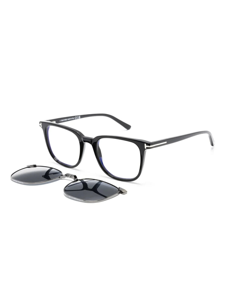 TOM FORD Eyewear Clip wayfarer-frame sunglasses - Tenue