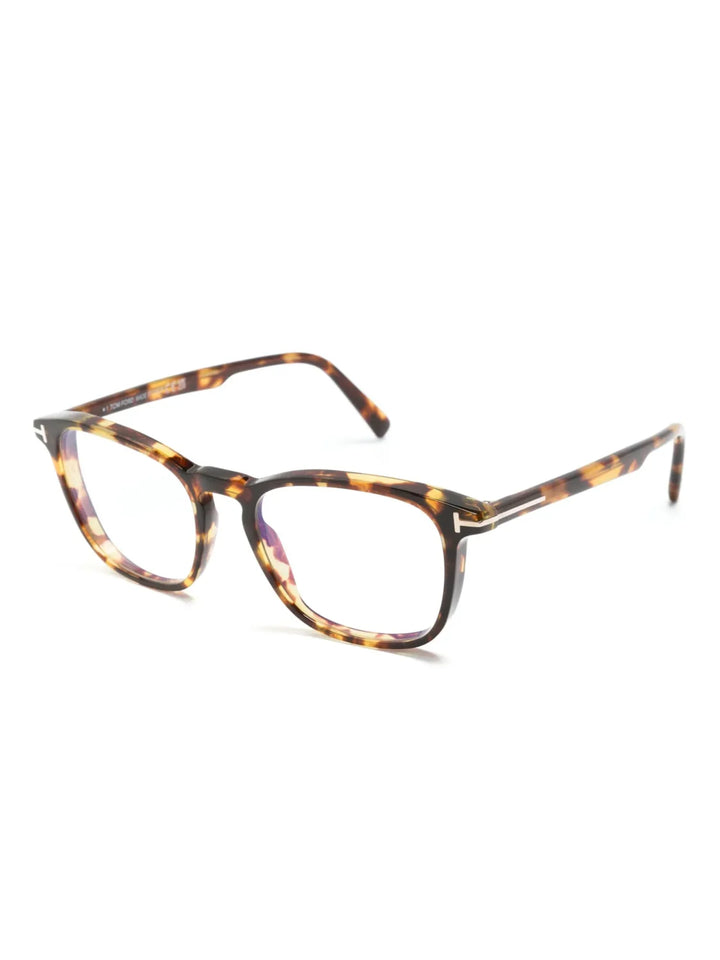 TOM FORD Eyewear tortoiseshell square-frame glasses - Tenue