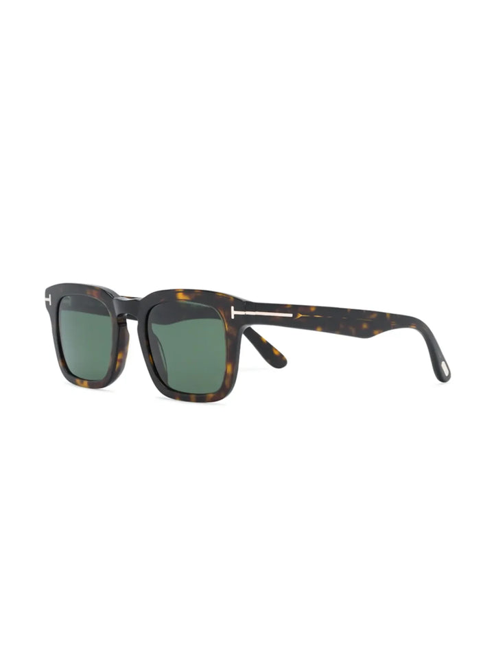 TOM FORD Eyewear tortoiseshell square-frame sunglasses - Tenue