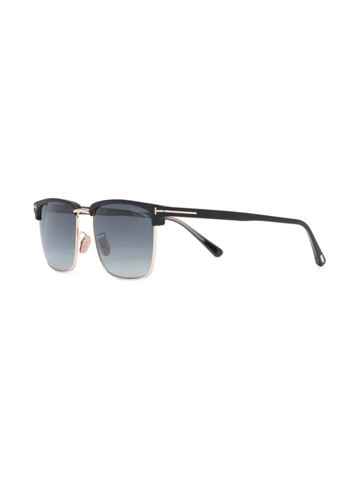 TOM FORD Eyewear logo-plaque arm sunglasses - Tenue