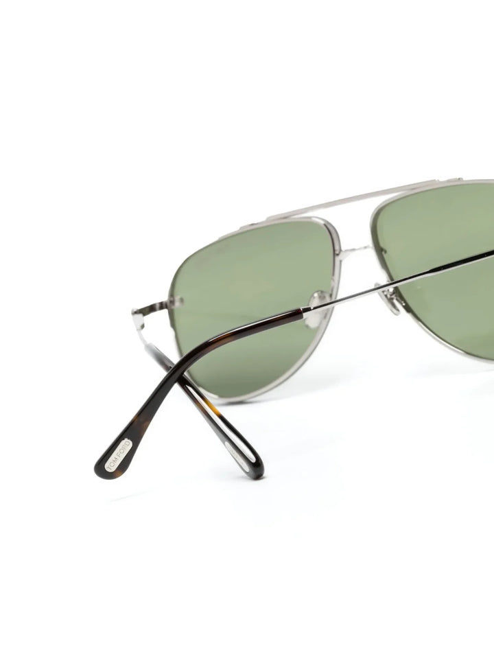 TOM FORD Eyewear Leon pilot-frame sunglasses - Tenue