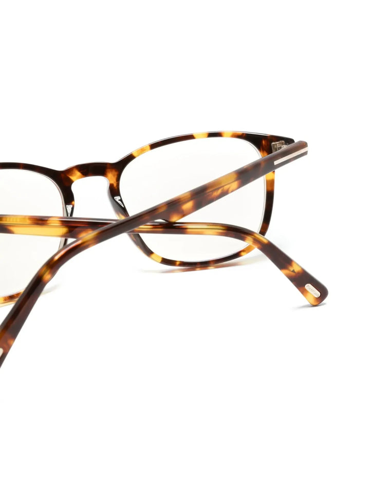 TOM FORD Eyewear tortoiseshell square-frame glasses - Tenue