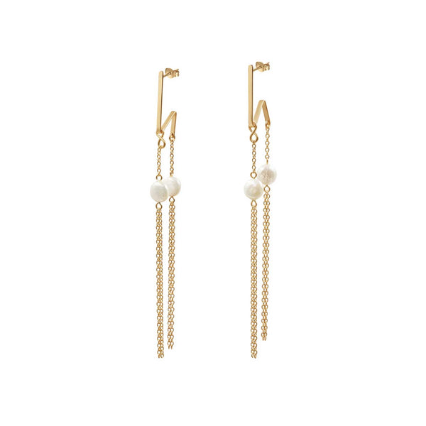 Doubelicious Large Pearl Earring - Tenue